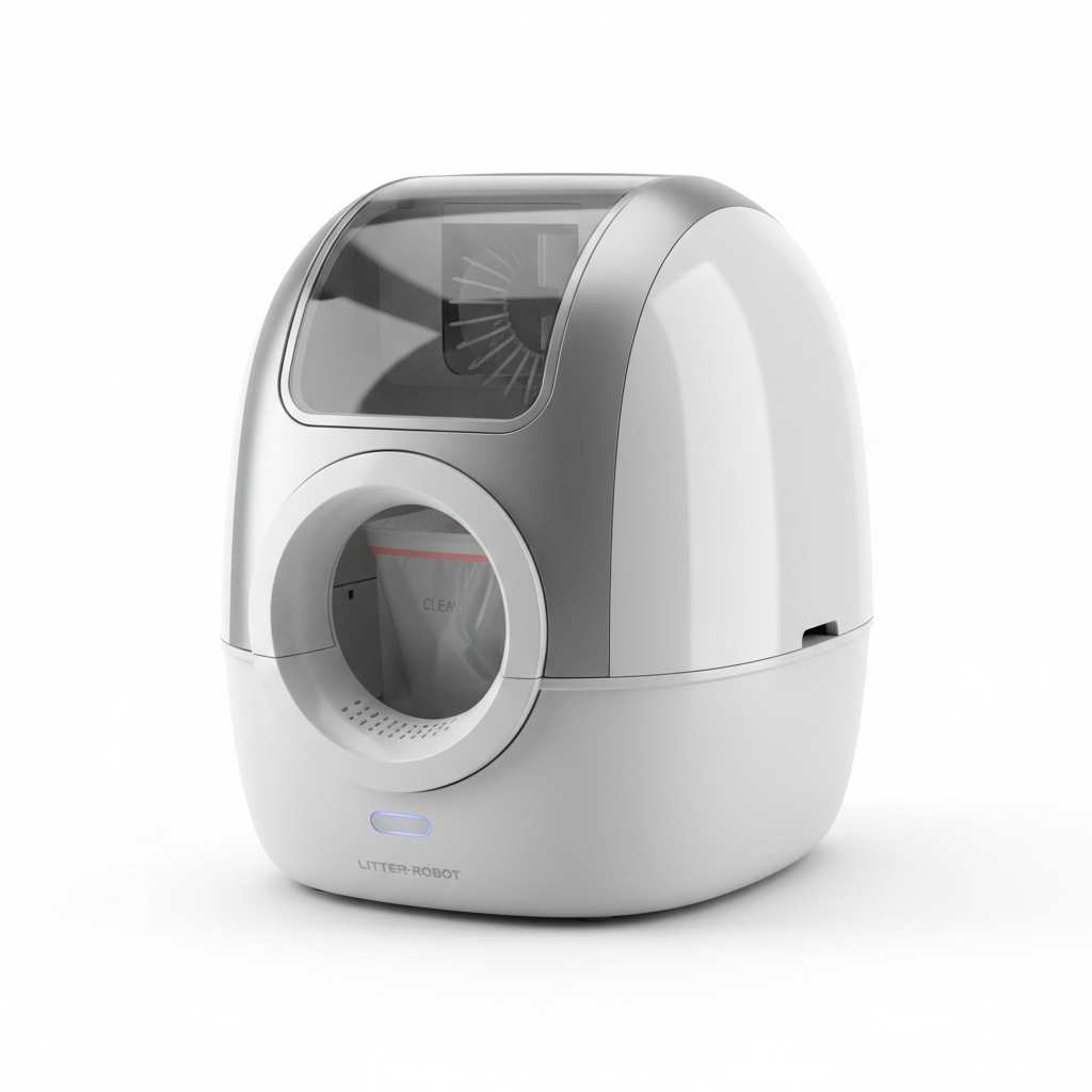 Self-Cleaning Cat Litter Box
